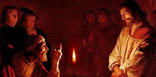 Christ Before Pilate by Van Honthorst, 1617   (Permission by Mark Harden; http://www.artchive.com)