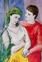 The Lovers by Pablo Picasso - National Gallery of Art